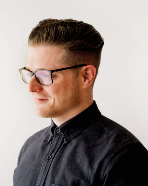 Portrait of male in shirt