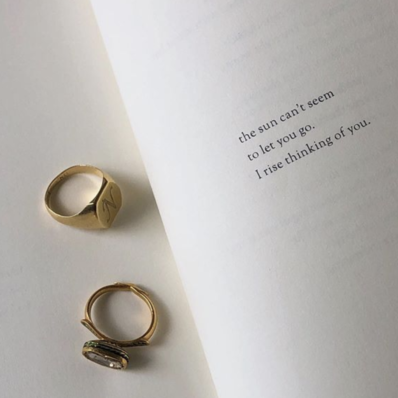 Two rings on paper