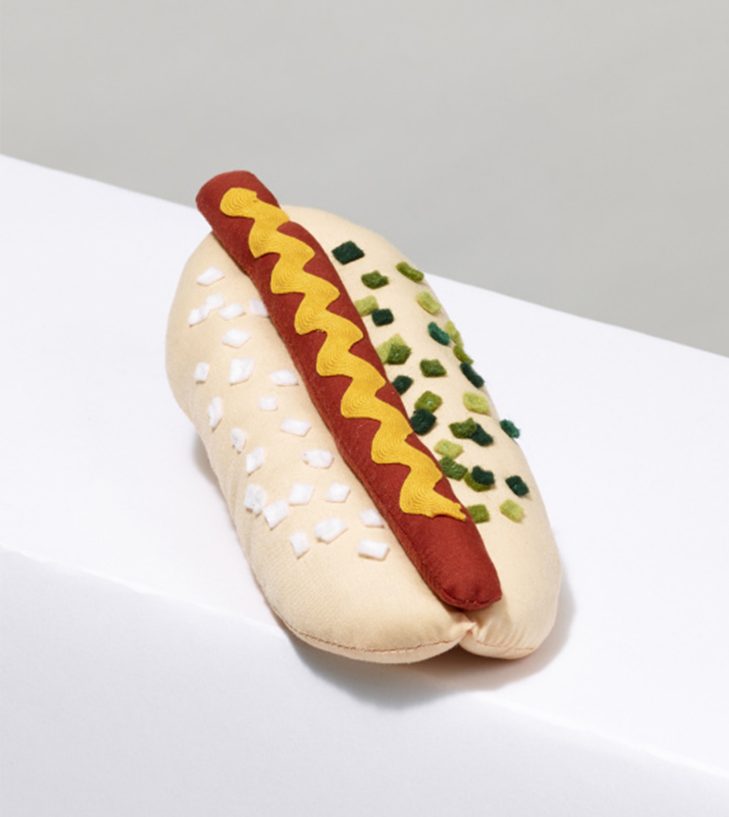 fabric hot dog