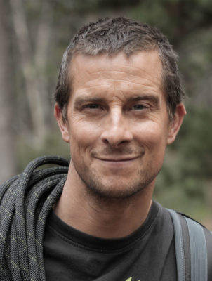 Bear Grylls smiling