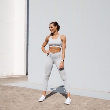 fitness influencer and sweat app trainer Kelsey Wells discusses body image and motherhood